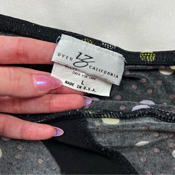 90’s Polka Dot Cropped Halter Top - Picture 4 of 6